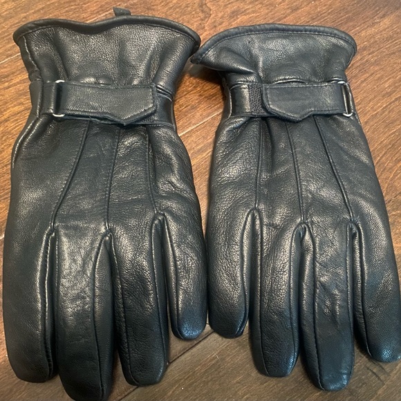 3M Thinsulate Accessories Mens Thinsulate 4gram Leather Gloves Size Xl Poshmark